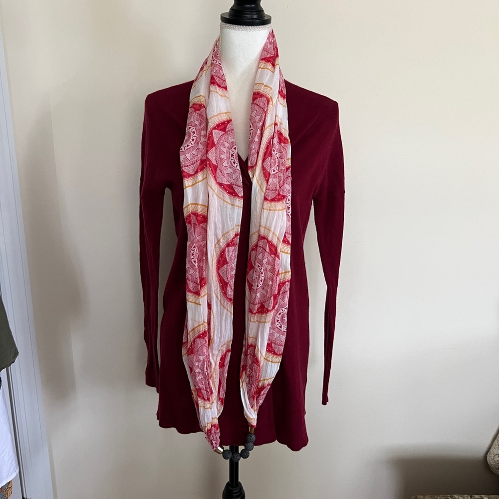 Doterra aromatherapy lava rock scarf
